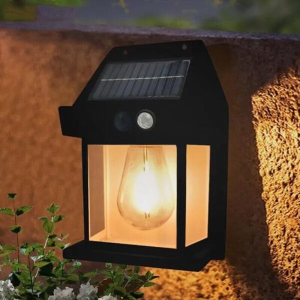 New Wireless Dusk to Dawn Motion Sensor LED Wall SOLAR New Wireless Dusk to Dawn Motion Sensor LED Wall SOLAR LAMP, Solar Light Outdoor Wall Light, Solar Lamp with Motion Sensor, Waterproof Outdoor Lamp for Garden, Patio, Yard- Multi Color