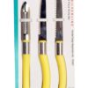 Nova Brand Knife Set of 3 (Multicolor) (Includes 2 Pieces of Knives & 1 Peeler) Stainless Steel Knife Set