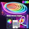 One94Store-5-Meter-Smart-RGB-Neon-LED-Strip-Lights-with-App-Remote-Music-Sync-Rope-Light-for-Room-Gaming-Party-Diwali-Home-Decoration.jpg One94Store 5 Meter Smart RGB Neon LED Strip Lights with App & Remote | Music Sync Rope Light for Room, Gaming, Party, Diwali & Home Decoration
