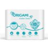 Origami 2 Ply 6 in 1 Kitchen Tissue Paper Roll | Tough, Super Absorbent & Food Safe Tissues for Spotless Cleaning | Ideal for Multi Purpose Use (60 Pulls Per Roll, 360 Sheets)