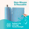 Origami-Non-Woven-Reusable-Washable-Kitchen-Towel-Roll-Ultra-Absorbent-Antimicrobial-Anti-Odour-Wipes-for-Spotless-Cleaning-Quick-Dry-Tissues-Pack-of-3-80-Wipes-Per-Roll-240Sheets.jpg Origami Non Woven Reusable & Washable Kitchen Towel Roll | Ultra Absorbent, Antimicrobial & Anti Odour Wipes for Spotless Cleaning | Quick Dry Tissues Pack of 3 (80 Wipes Per Roll, 240Sheets)