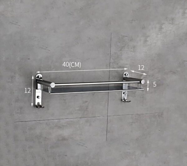 Oslen-Premium-New-Look-Stainless-SteelWall-Shelves-Floating-Shelves-for-Bathroom-Kitchen-Shelf-Bedroom-Stand-Bathroom-Shelf-with-Hanger-Bathroom-Accessories.jpg Oslen Premium New Look Stainless SteelWall Shelves, Floating Shelves for Bathroom, Kitchen Shelf, Bedroom Stand, Bathroom Shelf with Hanger Bathroom Accessories