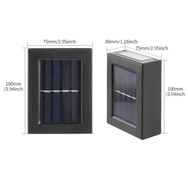 Outdoor-Light-Solar-wall-light-Waterproof-Solar-Powered-Up-Down-LED-Light-Wireless-For-Gardenbalconyporch-corridor-terraces-garage-door-villa-field-barn-fenceback-yardentry-way-etc.-2.jpg Outdoor Light Solar wall light Waterproof Solar Powered Up Down LED Light Wireless For Garden,balcony,porch, corridor, terraces, garage door, villa, field, barn, fence,back yard,entry way etc., (2)