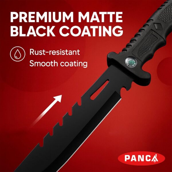 PANCA-Premium-Carbon-Steel-Kitchen-Knife-with-Protective-Cover-Sharp-Utility-Knife-for-Cutting-Fruits-Vegetables-Meat-Rust-Resistant-Black-Culinary-for-Home-Kitchen-Use-Set-of-1.jpg PANCA Premium Carbon Steel Kitchen Knife with Protective Cover | Sharp Utility Knife for Cutting Fruits, Vegetables & Meat | Rust-Resistant Black Culinary for Home & Kitchen Use (Set of 1)
