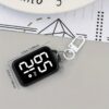 PIYUCOLONY Digital Display Keychain Watch, Plastic, Small, Unisex Sports Style - Portable Digital Timepiece for Kids and Students (Pack of 1)