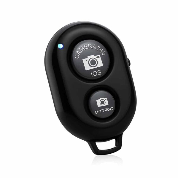 POPIO Bluetooth Remote Shutter Button for Selfie Stick Tripod | POPIO Bluetooth Remote Shutter Button for Selfie Stick Tripod | Wireless Camera Controller Clicker Compatible with Android & iOS Smartphones