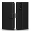 Pikkme Flip Case Leather Finish | Inside TPU with Card Pikkme Flip Case Leather Finish | Inside TPU with Card Pockets | Wallet Stand and Shock Proof | Magnetic Closing | Complete Protection Flip Cover for Realme 7 / Narzo 30 4G / Narzo 20 Pro (Black)