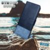 Pikkme OnePlus 12R 5G Flip Cover | Dual-Tone PU Leather Finish | Wallet Style & Stand | Magnetic Flip Case for OnePlus 12R 5G (Navy & Light Blue)