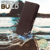 Pikkme Oppo A15 / A15s Flip Case Leather Finish | Inside TPU with Card Pockets | Wallet Stand and Shock Proof | Magnetic Closing | Complete Protection Flip Cover for Oppo A15 / A15s (Coffee)