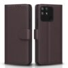 Pikkme Realme Narzo 50A Flip Case Leather Finish | Inside Pikkme Realme Narzo 50A Flip Case Leather Finish | Inside TPU with Card Pockets | Wallet Stand and Shock Proof | Magnetic Closing | Complete Protection Flip Cover for Realme Narzo 50A (Coffee)