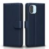 Pikkme Redmi A1 | Redmi A2 Flip Case Leather Finish Pikkme Redmi A1 | Redmi A2 Flip Case Leather Finish | Inside TPU with Card Pockets | Wallet Stand and Shock Proof | Magnetic Closing | Complete Protection Flip Cover for Redmi A1 | Redmi A2 (Blue)