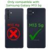 Pikkme Samsung Galaxy M13 5G Flip Case Leather Finish | Inside TPU with Card Pockets | Wallet Stand | Magnetic Closing | Complete Protection Flip Cover for Samsung Galaxy M13 5G (Coffee)