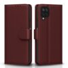 Pikkme Samsung Galaxy M32 4G / M32 Prime / F22 Pikkme Samsung Galaxy M32 4G / M32 Prime / F22 4G Flip Cover Leather Finish | Inside TPU with Card Pockets | Wallet Stand and Shock Proof | Magnetic Closing | Complete Protection Flip Case (Brown)