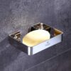 Pixaflo Stainless Steel 304 Grade Bathroom Soap Holder/Soap Stand/Soap Dish Pixaflo Stainless Steel 304 Grade Bathroom Soap Holder/Soap Stand/Soap Dish | Wall-Mounted | Durable | Anti-Rust | Sleek Black Finish | Bathroom Accessories | Chrome