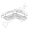 Plantex-Stainless-Steel-Bathroom-Corner-ShelfSelf-Adhesive-Bathroom-Shelf-for-WallBathroom-Organiser-Without-Drill-Pack-of-2-Chrome.jpg Plantex Stainless Steel Bathroom Corner Shelf/Self Adhesive Bathroom Shelf for Wall/Bathroom Organiser Without Drill - Pack of 2 (Chrome)