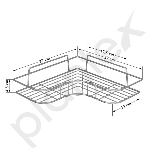 Plantex-Stainless-Steel-Bathroom-Corner-ShelfSelf-Adhesive-Bathroom-Shelf-for-WallBathroom-Organiser-Without-Drill-Pack-of-2-Chrome.jpg Plantex Stainless Steel Bathroom Corner Shelf/Self Adhesive Bathroom Shelf for Wall/Bathroom Organiser Without Drill - Pack of 2 (Chrome)