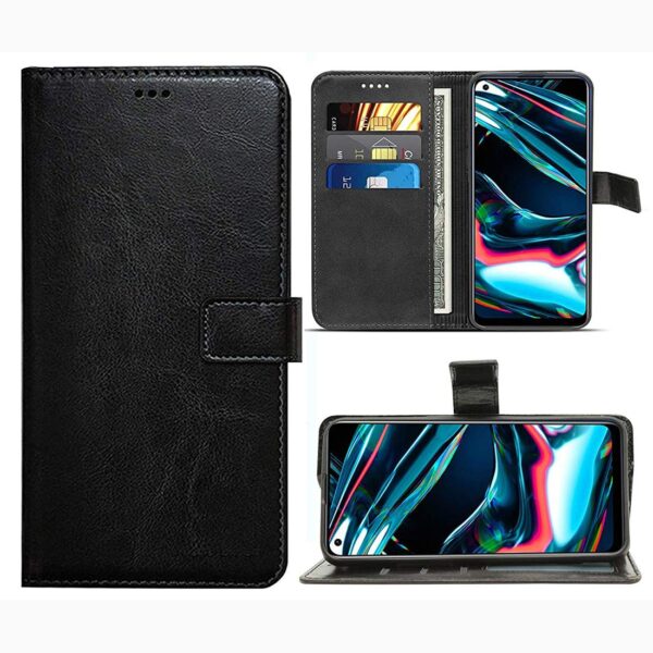 Premium-Leather-Kickstand-Wallet-Flip-Case-Cover-with-Magnetic-Closure-for-Realme-7-Pro-Black.jpg Premium Leather Kickstand Wallet Flip Case Cover with Magnetic Closure for Realme 7 Pro - Black
