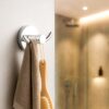 Premium SS 304 Robe Hook | Wall Mounted Cloth & Premium SS 304 Robe Hook | Wall Mounted Cloth & Towel Hanger | Bathroom Door Hook | Rustproof Waterproof Chrome Finish | Modern Bathroom Accessories (Robe Hook)