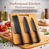 Premium-Stainless-Steel-Knife-Set-with-Bamboo-Wooden-Chopping-Board-3-Piece-Ultra-Sharp-Blades-Chef-Meat-Cleaver-Utility-Kitchen-Knife-Set-Eco-Friendly-Multipurpose-Cutting-Board-Kitchen-Tool.jpg Premium Stainless Steel Knife Set with Bamboo Wooden Chopping Board | 3-Piece Ultra-Sharp Blades, Chef, Meat Cleaver & Utility Kitchen Knife Set | Eco Friendly Multipurpose Cutting Board Kitchen Tool