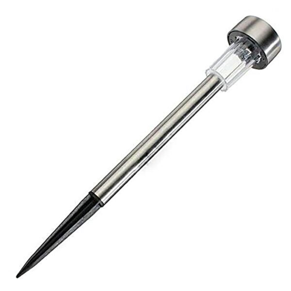 PremiumAV 1-Pack Stainless Steel Solar Pathway Light – Waterproof LED PremiumAV 1-Pack Stainless Steel Solar Pathway Light – Waterproof LED Spike Lamp for Outdoor Garden, Lawn, Yard, Driveway & Landscape Illumination