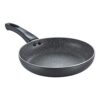 Prestige Non-Stick Omega Deluxe Granite Fry Pan (Omelette Pan)| 20 Prestige Non-Stick Omega Deluxe Granite Fry Pan (Omelette Pan)| 20 Centimetre | Black | Induction Base | 5 Layer Non-Stick Cookware | PFOA Free | Easy Grip Handle