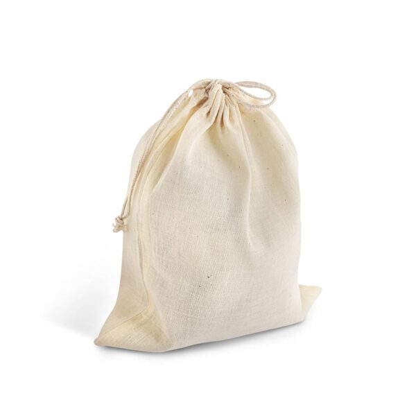Prime 12 Pcs Cotton Drawstring Potli Cloth Bags,Reusable bags for Kitchen, Non Plastic Packing use, Masala Potli, Spice Bag.Size 10 x 7 inches