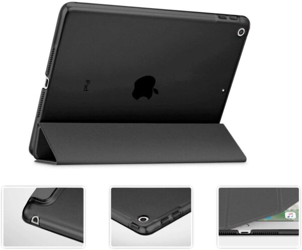 ProElite-Faux-Leather-Smart-Flip-Case-Cover-for-Apple-iPad-10.2-9th-Gen-2021-8th-Gen-7th-Gen-with-Stylus-Pen-Black.jpg ProElite Faux Leather Smart Flip Case Cover for Apple iPad 10.2" 9th Gen (2021) / 8th Gen / 7th Gen with Stylus Pen, Black