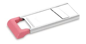 RITU Plastic Plain Slicer | Stainless Steel Manual Vegetable Cutter RITU Plastic Plain Slicer | Stainless Steel Manual Vegetable Cutter & Potato Chips Maker for Kitchen | Lightweight Slicer for Making Plain Chips, Veg Salad, Fruits Slicing at Home & Restaurants
