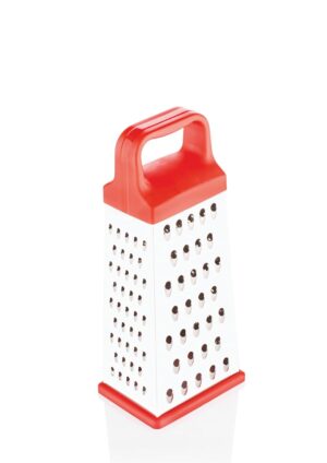 RITU Stainless Steel 5 -in -1 Grater & Slicer with RITU Stainless Steel 5 -in -1 Grater & Slicer with 4 Sides | Heavy Duty Multipurpose Kitchen Tool for Cheese, Vegetables, Ginger, Garlic | Home Cooking Essential Grater & Slicer for Daily Use