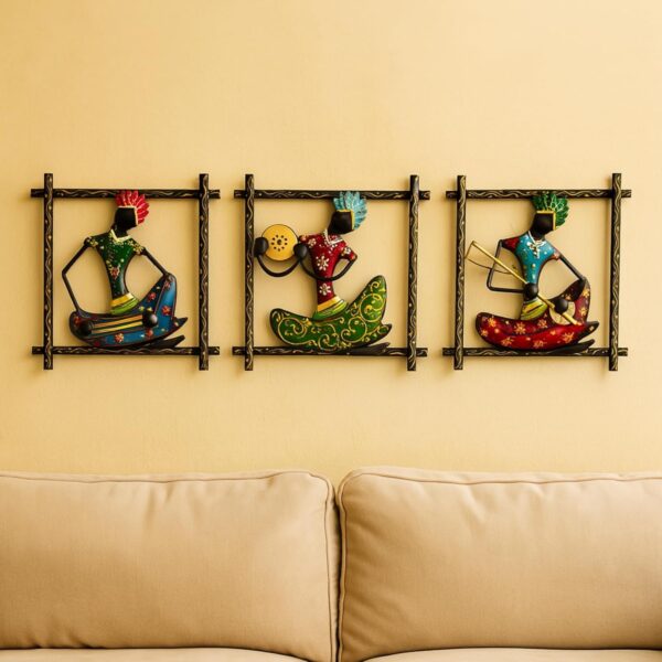 RSN-Metal-Rajasthani-Musicians-Item-showpiece-Wall-Decor-Items-For-Living-Room-Gift-Items-Wall-Hanging-Home-Decoration-Items-Stylish-Wall-Hangings-for-Home-Decoration-9x9-inch-Black-Frame.jpg RSN Metal Rajasthani Musicians Item showpiece - Wall Decor Items For Living Room | Gift Items | Wall Hanging | Home Decoration Items Stylish| Wall Hangings for Home Decoration (9x9 inch Black Frame)