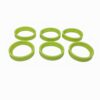 Rubber Sealing Gasket Ring Set | Heavy-Duty Leak-Proof Replacement Washer Rubber Sealing Gasket Ring Set | Heavy-Duty Leak-Proof Replacement Washer | Durable Industrial Rubber Seal Rings for Pipe Sprinkler Fittings & Connectors - Pack of 40 (Green, Super Ring 3")