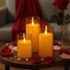 SATYAM-KRAFT-1-Set-3-Pcs-LED-Tea-Light-Candles-Flameless-Smokeless-Unscented-for-Gifting-Home-Decor-Room-Decoration-Lights-Balcony-Festival-Wedding-Decoration-Items-1-Set.jpg SATYAM KRAFT 1 Set (3 Pcs) LED Tea Light Candles | Flameless, Smokeless, Unscented | for Gifting, Home Decor, Room Decoration Lights, Balcony & Festival, Wedding Decoration Items (1 Set)