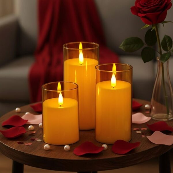 SATYAM-KRAFT-1-Set-3-Pcs-LED-Tea-Light-Candles-Flameless-Smokeless-Unscented-for-Gifting-Home-Decor-Room-Decoration-Lights-Balcony-Festival-Wedding-Decoration-Items-1-Set.jpg SATYAM KRAFT 1 Set (3 Pcs) LED Tea Light Candles | Flameless, Smokeless, Unscented | for Gifting, Home Decor, Room Decoration Lights, Balcony & Festival, Wedding Decoration Items (1 Set)