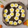 SATYAM KRAFT 12 Pcs Artificial Big Foam Hawaii Water Floating SATYAM KRAFT 12 Pcs Artificial Big Foam Hawaii Water Floating Flowers for Pooja Thali Home Decor Table Bedroom Mandir Pooja Room Hair Accessories Wedding Festival Events Decor DIY Craft