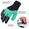 SEAHAVEN Garden Gloves with Claws for Digging & Planting - No More Worn Out Fingertips - Unisex - One Size Fits All - 1 Pair