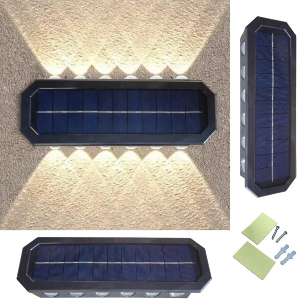 SHALVI Solar Light Outdoor/Solar Lights Cob & White Light for Garden Decoration (12 LED, 8 hrs Backup) (3)