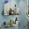 SHELFIE (Set of 2) | GI Steel Bathroom Shelf Rack SHELFIE (Set of 2) | GI Steel Bathroom Shelf Rack (Set of 2) Bathroom Kitchen Home Accessory Shelf Rack Organizer