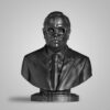 SILAII Dr. B. R. Ambedkar Sculpture – 5 Inch, Matte Black Finish | Perfect for Home Decor, Office Desk, Study Table & Gifting