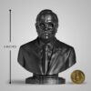 SILAII Dr. B. R. Ambedkar Sculpture – 5 Inch, Matte Black Finish | Perfect for Home Decor, Office Desk, Study Table & Gifting