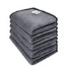 SOFTSPUN Microfiber Super Absorbent Small Wipes, 500 GSM 20X30 Cms SOFTSPUN Microfiber Super Absorbent Small Wipes, 500 GSM 20X30 Cms 5 Pieces Grey! Silk Banded Edge Towel Set Extra Thick Microfiber Cleaning Cloths Perfect for Bike
