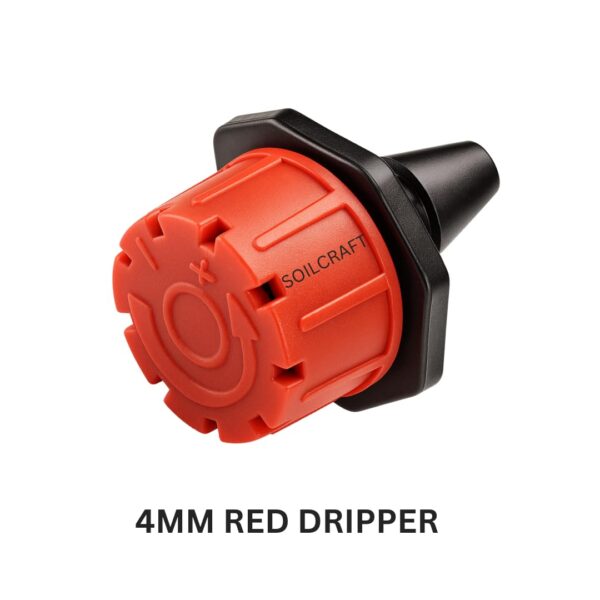 SOILCRAFT®-4mm-Drip-Irrigation-Pipe-Accessories-Adjustable-Drippers-Emitters-Sprinklers-0-70lph-for-Watering-Misting-The-Garden-OutdoorPack-of-100-PCS.jpg SOILCRAFT®- 4mm Drip Irrigation Pipe Accessories Adjustable Drippers Emitters Sprinklers 0-70lph for Watering Misting The Garden Outdoor(Pack of 100 PCS)