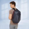 SWISS MILITARY Hard Shell Backpack for Men Women, Alien Series ABS Hardshell, Travel Laptop Bag Fits Up to 15.6 Inch, Stylish Office College School Backpack, Durable & Lightweight