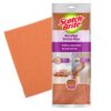 Scotch-Brite Microfiber Kitchen Cleaning Cloth (Pack of 1 Orange) (Wet Scotch-Brite Microfiber Kitchen Cleaning Cloth (Pack of 1 Orange) (Wet & Dry Cleaning of Kitchen slabs, Appliances, Table, Gas stove, Utensils etc)