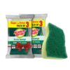 Scotch Brite Scrub Sponge -Pack of 6 for everyday utensil Scotch Brite Scrub Sponge -Pack of 6 for everyday utensil cleaning (Kitchen Scrubber with Sponge)