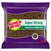 Scotch-Brite Super Strong Scrub pad for Everyday Tough Stains (Replacement Scotch-Brite Super Strong Scrub pad for Everyday Tough Stains (Replacement to Steel Scrubber for Kitchen)