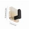 Self Adhesive Hooks Kitchen Wall Hooks - Heavy Duty 33lb(Max) Nail Free Sticky Hangers with Stainless Hooks Waterproof and Oilproof Reusable Utility Towel Bath Ceiling Hooks (4)