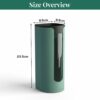 Self-Adhesive-Paper-Cup-Dispenser-Holder-Wall-Mounted-Plastic-Drinking-Water-Cup-Dispenser-Glass-Dispenser-Holder-Disposable-Cup-Holder-Organizer-Standard-Green.jpg Self Adhesive Paper Cup Dispenser Holder, Wall Mounted Plastic Drinking Water Cup Dispenser, Glass Dispenser Holder, Disposable Cup Holder Organizer (Standard, Green)