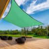 Shalimar Multipurpose Shade Net/Green Net - 75% Sunblock | UV Stabilized & Heavy Duty | Protection Net for Terrace, Lawn, Balcony & Greenhouse (10 ft x 10 ft) - Green