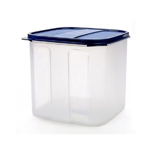 Signoraware Modular BPA Free Plastic Square Container | Dishwasher Safe Signoraware Modular BPA Free Plastic Square Container | Dishwasher Safe | Airtight & LeakProof | Kitchen Storage | Preserve Freshness| Ideal for sugar, Rice, Atta & Grains Keeper (4.5Ltr | ModBlue)