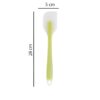Silicone Spatula - Heat Resistant Flexible Spatula 450F with Stainless Steel Core - Food Grade Premium Good Grip Kitchen Utensils - Seamless, Heavy Duty, BPA Free (Set of 2, Green)
